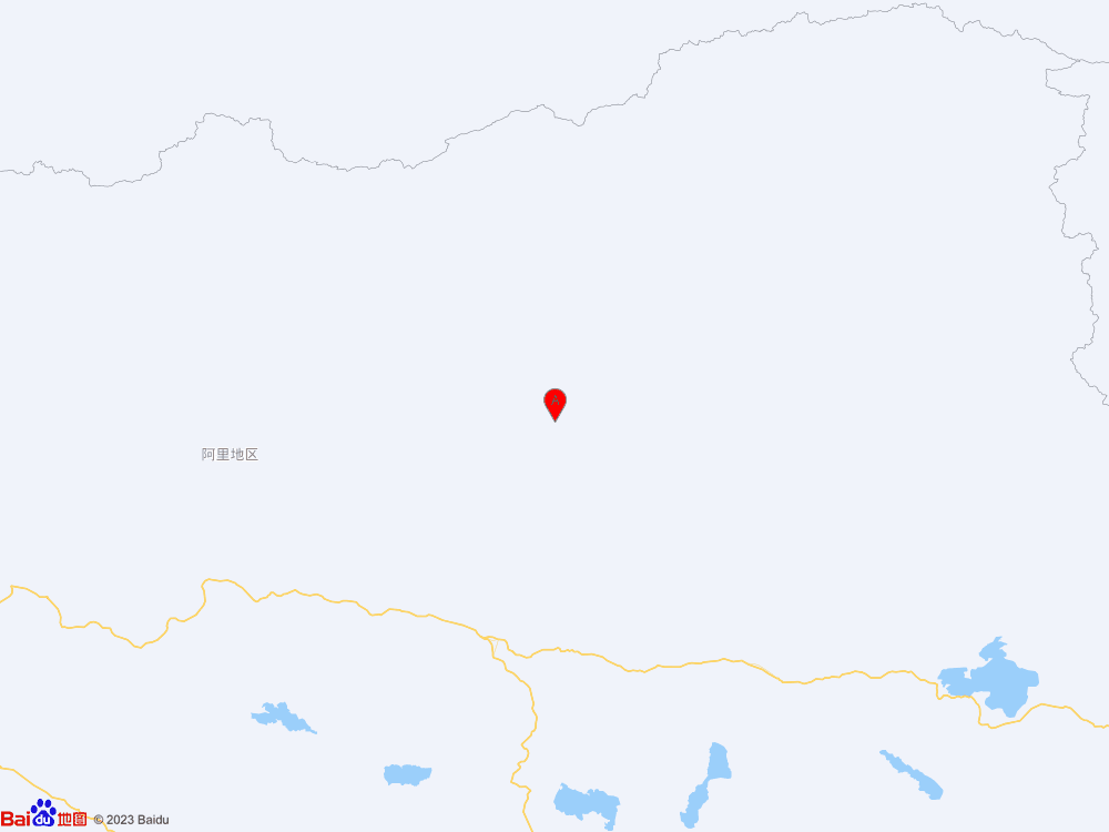 西藏阿里地区改则县发生3.6级地震