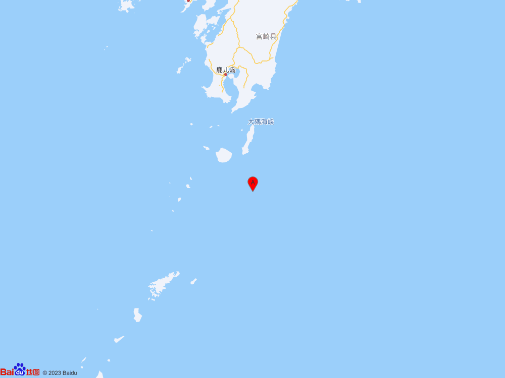 琉球群岛发生5.8级地震